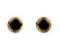 Oči glitrové s pojistkou 10 mm - 2 (29) zlatá, 10 sada