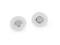 Skryté magnetické zapínání k našití 12 mm - 1 transparent kulaté, 10 pár