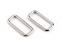 Průvlek / vsuvka šíře 25 mm - 1 (25x9 mm) nikl sv., 100 ks