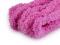 Jumbo mikroplyšové drátky na tvoření / výrobu zvířátek 20 mm délka 100 cm - 7 pink, 5 ks