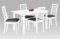 Jídelní set AUT-4000 1+4 - bílá