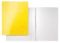 Desky s rychlovazačem Leitz WOW - žlutá