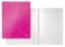 Desky s rychlovazačem Leitz WOW - růžová
