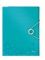 Organizér na dokumenty Leitz WOW - ledově modrá
