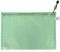 Síťovaná obálka se zipem, A5 - zelená