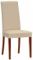 Jídelní židle NANCY - 10 třešeň/koženka beige