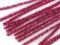 Chlupaté drátky na tvoření lurexové 6 mm délka 30 cm - 7 fuchsiová, 100 ks
