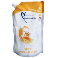 Tekuté mýdlo Milene NN 1l Mleko a med - zvětšit obrázek