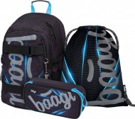 BAAGL SET 3 Skate Bluelight: batoh, penál, sáček - zvětšit obrázek