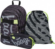 BAAGL SET 3 Skate Grey: batoh, penál, sáček - zvětšit obrázek