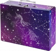 BAAGL Skládací školní kufřík Unicorn Universe - zvětšit obrázek