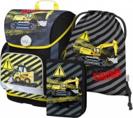BAAGL SET 3 Ergo Bagr: aktovka, penál, sáček - zvětšit obrázek