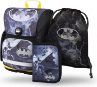BAAGL 3 SET Ergo Batman Storm: aktovka, penál, sáček