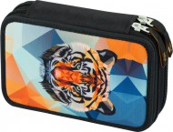 BAAGL Školní penál dvoupatrový Tiger - zvětšit obrázek