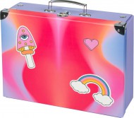 BAAGL Skládací školní kufřík Hippie s kováním