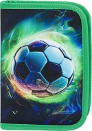 BAAGL Školní penál jednopatrový Fotbal Míč zelený