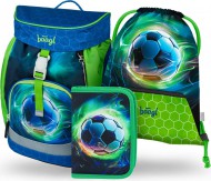 BAAGL 3 SET Airy Fotbal Míč: batoh, penál, sáček