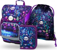 BAAGL 3 SET Ergo Jungle Panda: aktovka, penál, sáček - zvětšit obrázek