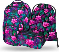 BAAGL 3 SET Coolmate Paradise: batoh, penál, sáček