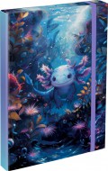 BAAGL Desky na školní sešity A4 Axolotl