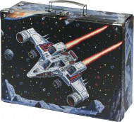 BAAGL Skládací školní kufřík Pixel Space s kováním - zvětšit obrázek