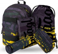 BAAGL 5 SET Skate Dune: batoh, penál, pouzdro, sáček, desky - zvětšit obrázek