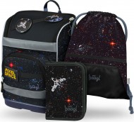 BAAGL SET 3 Zippy plus Pixel Space: aktovka, penál, sáček  - zvětšit obrázek