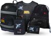 BAAGL SET 5 Zippy Plus Pixel Space: aktovka, penál, sáček, zástěra, peněženka 
