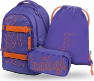 BAAGL SET 3 Skate Max Orange: batoh, penál, sáček  GRS