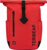BAAGL Zavinovací batoh TERIBEAR červený