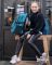 BAAGL SET 3 Skate Aquamarine: batoh, penál a sáček