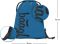 BAAGL 3 SET Coolmate Ocean Blue: batoh, penál, sáč