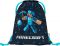 BAAGL 3 SET Ergo Minecraft Blue Axe: aktovka, pená