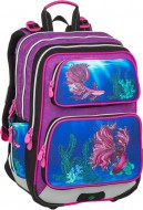 Bagmaster GALAXY 9 C školní batoh ryba s glitry - zvětšit obrázek