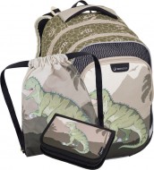 Bagmaster LUMI 24 C malý školní set pro prvňáčky  dinosaurus