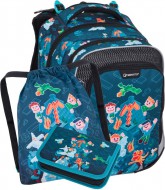 Bagmaster LUMI 24 E malý školní set pro prvňáčky – kostičkový svět