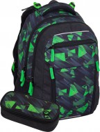 Bagmaster PORTO 24 A školní set černo-zelený