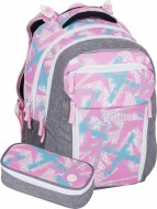 Bagmaster PORTO 24 B školní set – růžovo-modrý