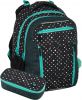 Bagmaster PORTO 24 C školní set  černo-tyrkysový