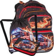 Bagmaster DOPI 26 B malý školní set pro prvňáčky – hasiči