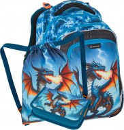 Bagmaster LUMI 26 D malý školní set pro prvňáčky – drak