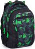 Bagmaster PORTO 24 A školní batoh  černo-zelený