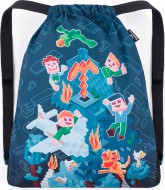 Bagmaster SÁČEK LUMI 24 E školní na přezůvky / tělocvik – kostičková říše