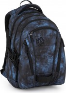 Bagmaster BAG 25 B studentský batoh – černo-modrý