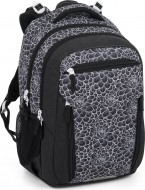 Bagmaster PORTO 25 A školní batoh – černo-bílý