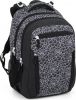 Bagmaster PORTO 25 A školní batoh – černo-bílý