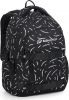 Bagmaster NOMAD 25 A studentský batoh – černo-bílý
