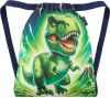 Bagmaster SÁČEK LUMI 25 C školní na přezůvky / tělocvik – dinosaurus