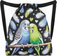 Bagmaster SÁČEK BETA 25 A školní na přezůvky / tělocvik – papoušek