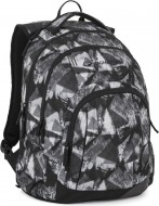 Bagmaster LINCOLN 26 A studentský batoh – černo-bílý